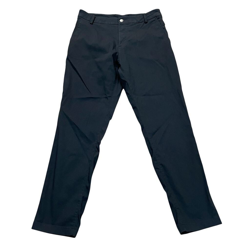 Bird Dogs Stretch Chinos 30x28 Black Tapered Legs Lined Business Casual Golf